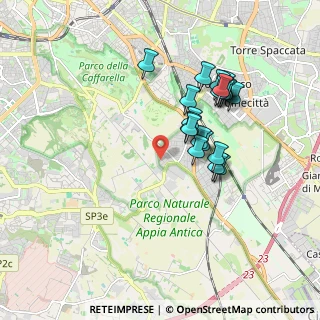Mappa Via di Venere Placidia, 00178 Roma RM, Italia (1.7355)