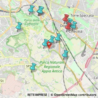 Mappa Via di Venere Placidia, 00178 Roma RM, Italia (2.29692)