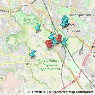 Mappa Via di Venere Placidia, 00178 Roma RM, Italia (1.59385)