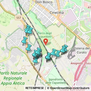 Mappa Via Gamiana, 00178 Roma RM, Italia (0.912)