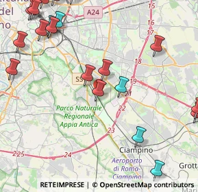 Mappa Via Gamiana, 00178 Roma RM, Italia (6.177)