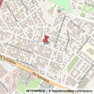 Mappa Via Salvatore Barzilai,  93, 00173 Roma, Roma (Lazio)