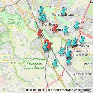 Mappa Via Cropalati, 00178 Roma RM, Italia (2.131)