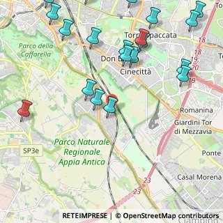 Mappa Via Martone, 00178 Roma RM, Italia (3.0225)