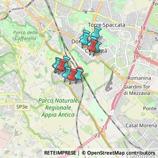 Mappa Via Cropalati, 00178 Roma RM, Italia (1.35231)