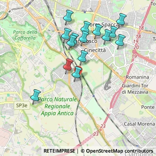 Mappa Via Martone, 00178 Roma RM, Italia (2.14333)