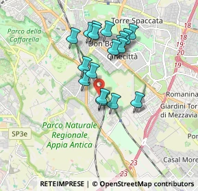 Mappa Via Martone, 00178 Roma RM, Italia (1.59444)