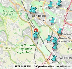 Mappa Via Cropalati, 00178 Roma RM, Italia (2.48571)