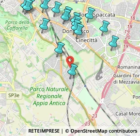 Mappa Via Martone, 00178 Roma RM, Italia (2.64118)