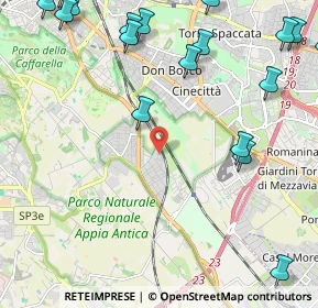 Mappa Via Martone, 00178 Roma RM, Italia (3.4315)