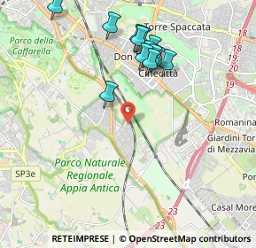 Mappa Via Martone, 00178 Roma RM, Italia (2.09692)