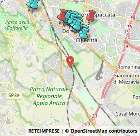 Mappa Via Martone, 00178 Roma RM, Italia (2.45706)