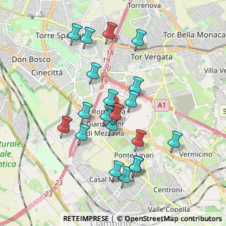 Mappa Via del Ponte delle Sette Miglia, 00173 Roma RM, Italia (1.9245)
