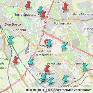 Mappa Via del Ponte delle Sette Miglia, 00173 Roma RM, Italia (3.18)