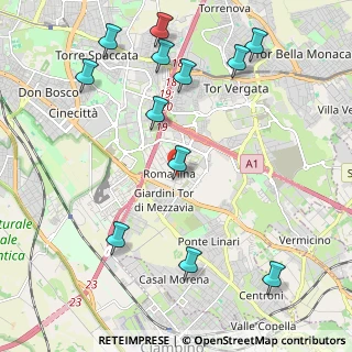 Mappa Via del Ponte delle Sette Miglia, 00173 Roma RM, Italia (2.68)