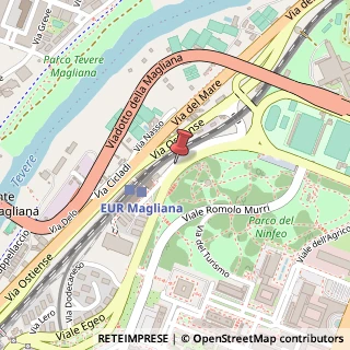 Mappa Piazzale di Val Fiorita, 1, 00144 Roma, Roma (Lazio)