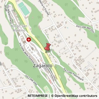Mappa Via valle del formale 58, 00039 Zagarolo, Roma (Lazio)