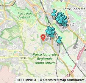 Mappa Via Abascanto, 00178 Roma RM, Italia (1.86)