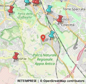 Mappa Via Abascanto, 00178 Roma RM, Italia (3.39083)