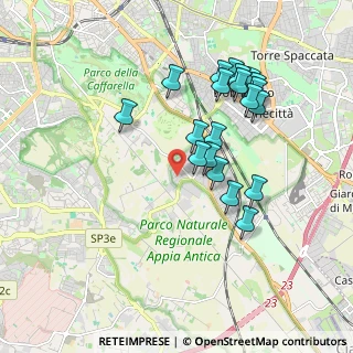 Mappa Via Abascanto, 00178 Roma RM, Italia (1.8965)