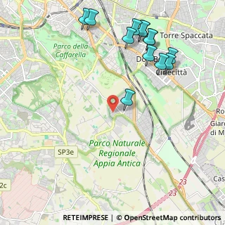 Mappa Via dei Carvilii, 00178 Roma RM, Italia (2.67538)