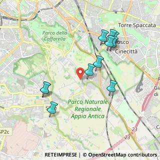 Mappa Via Talarchiana, 00178 Roma RM, Italia (2.07273)