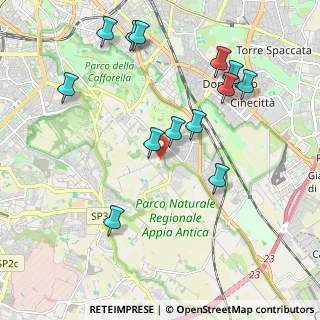 Mappa Via Talarchiana, 00178 Roma RM, Italia (2.31538)