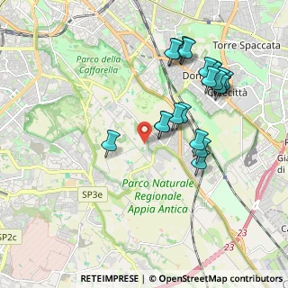 Mappa Via Talarchiana, 00178 Roma RM, Italia (2.075)
