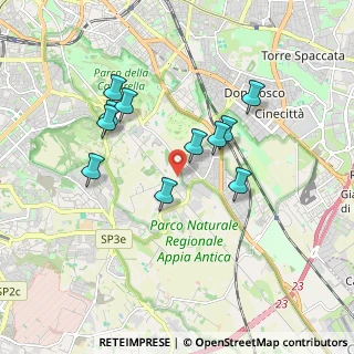Mappa Via Talarchiana, 00178 Roma RM, Italia (1.72182)
