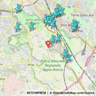 Mappa Via Talarchiana, 00178 Roma RM, Italia (2.4725)
