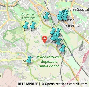 Mappa Via Talarchiana, 00178 Roma RM, Italia (1.90813)