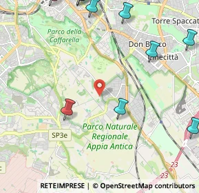 Mappa Via Talarchiana, 00178 Roma RM, Italia (3.35667)