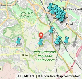 Mappa Via Talarchiana, 00178 Roma RM, Italia (2.4335)