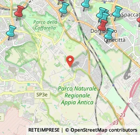 Mappa Via Talarchiana, 00178 Roma RM, Italia (3.59071)