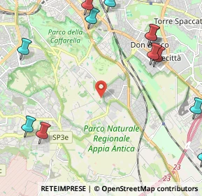 Mappa Via Talarchiana, 00178 Roma RM, Italia (3.43143)
