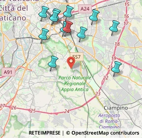 Mappa Via Talarchiana, 00178 Roma RM, Italia (4.77)