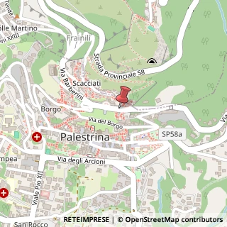 Mappa Via Barberini, 22, 00036 Palestrina, Roma (Lazio)