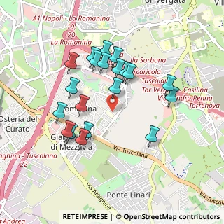 Mappa Via Giuseppe Maranini, 00173 Roma RM, Italia (0.9055)