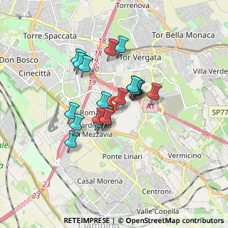 Mappa Via Giuseppe Maranini, 00173 Roma RM, Italia (1.3575)