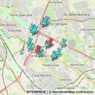 Mappa Via Giuseppe Maranini, 00173 Roma RM, Italia (1.4875)