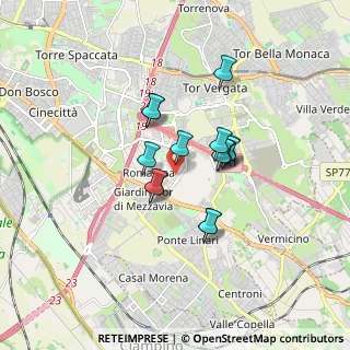 Mappa Via Giuseppe Maranini, 00173 Roma RM, Italia (1.29143)
