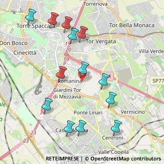 Mappa Via Giuseppe Maranini, 00173 Roma RM, Italia (2.48)
