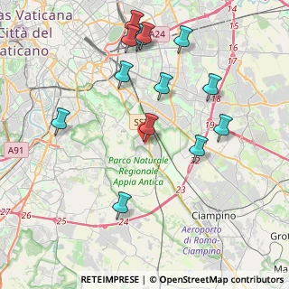 Mappa Via Rabbello, 00178 Roma RM, Italia (4.65462)