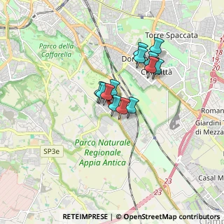 Mappa Via Rabbello, 00178 Roma RM, Italia (1.27385)