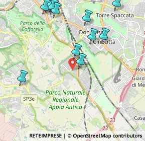 Mappa Via Rabbello, 00178 Roma RM, Italia (2.66583)