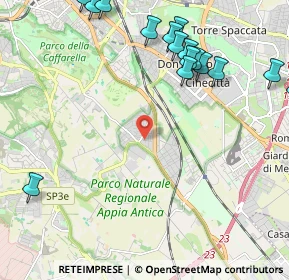 Mappa Via Rabbello, 00178 Roma RM, Italia (3.1625)