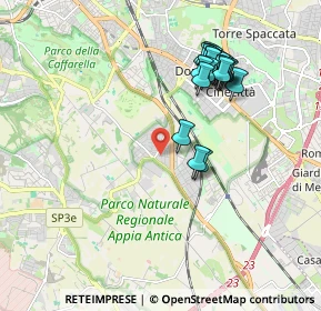 Mappa Via Rabbello, 00178 Roma RM, Italia (1.9645)