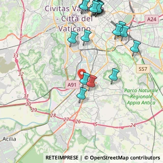 Mappa EUR Magliana, 00144 Roma RM, Italia (5.7725)