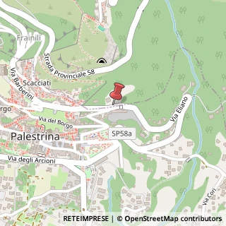 Mappa Via Eliano,  44, 00036 Palestrina, Roma (Lazio)