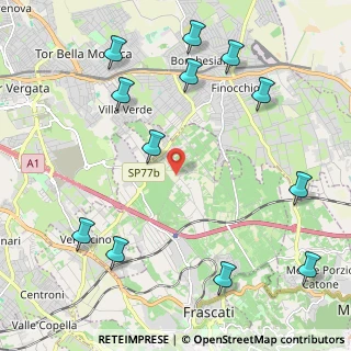 Mappa Via Cisternole, 00044 Frascati RM, Italia (2.8525)